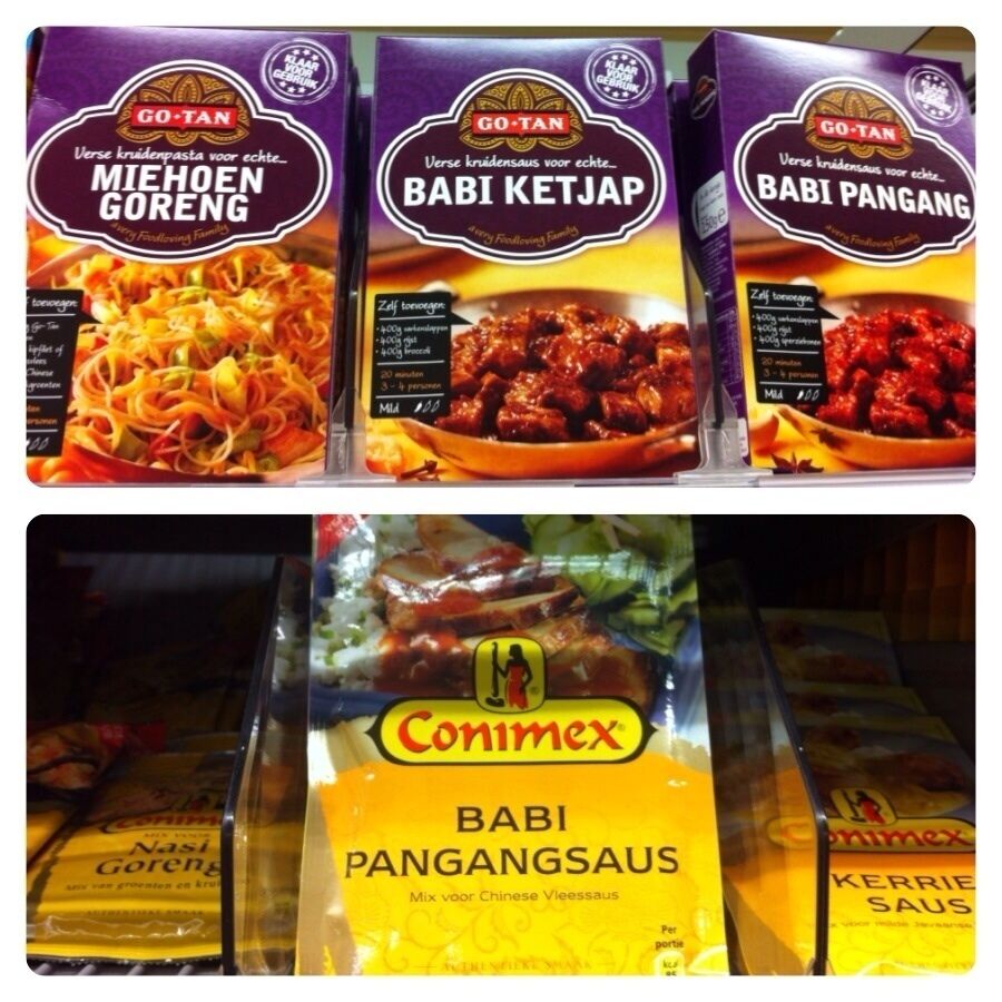 Indonesian spice mixes can be found in all supermarkets in Indonesia. Part of their daily food.