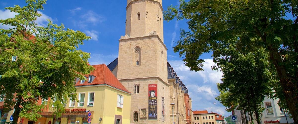 Jena mit einem historische Architektur