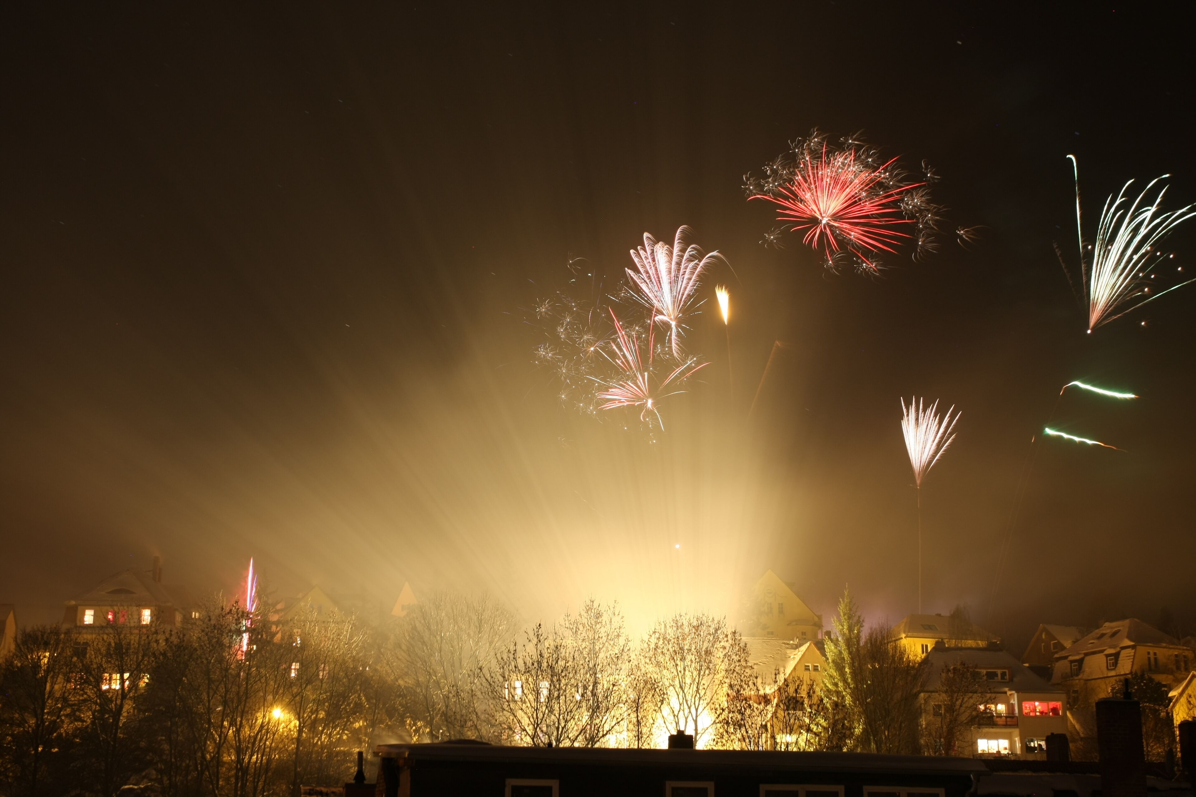 Feuerwerk über Jena 2010