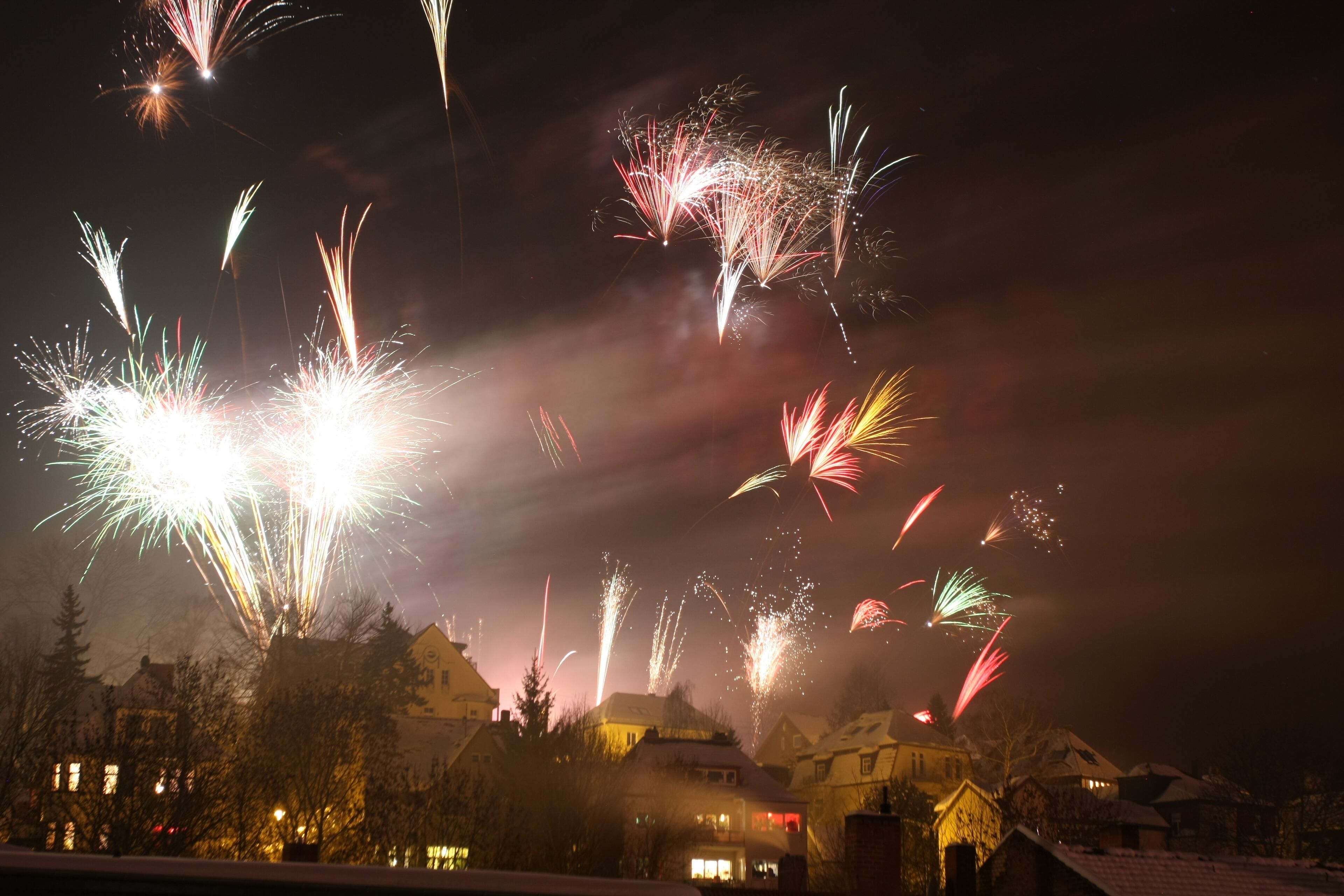 Feuerwerk über Jena 2010