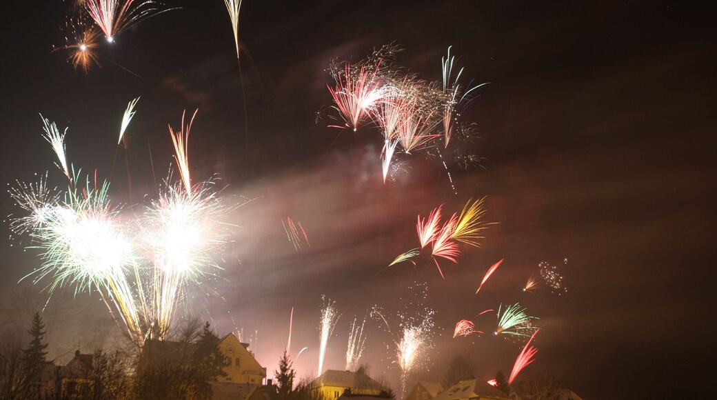 Feuerwerk über Jena 2010