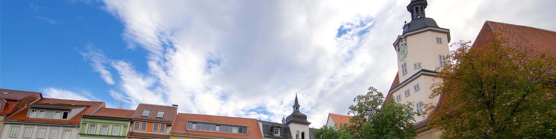 イェーナ 表示 遺跡・遺産, 広場 と ストリート シーン