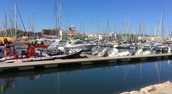 Lagos Marina, Portugal. It’s October and it is a beautiful hot sunny day in this amazing harbour.