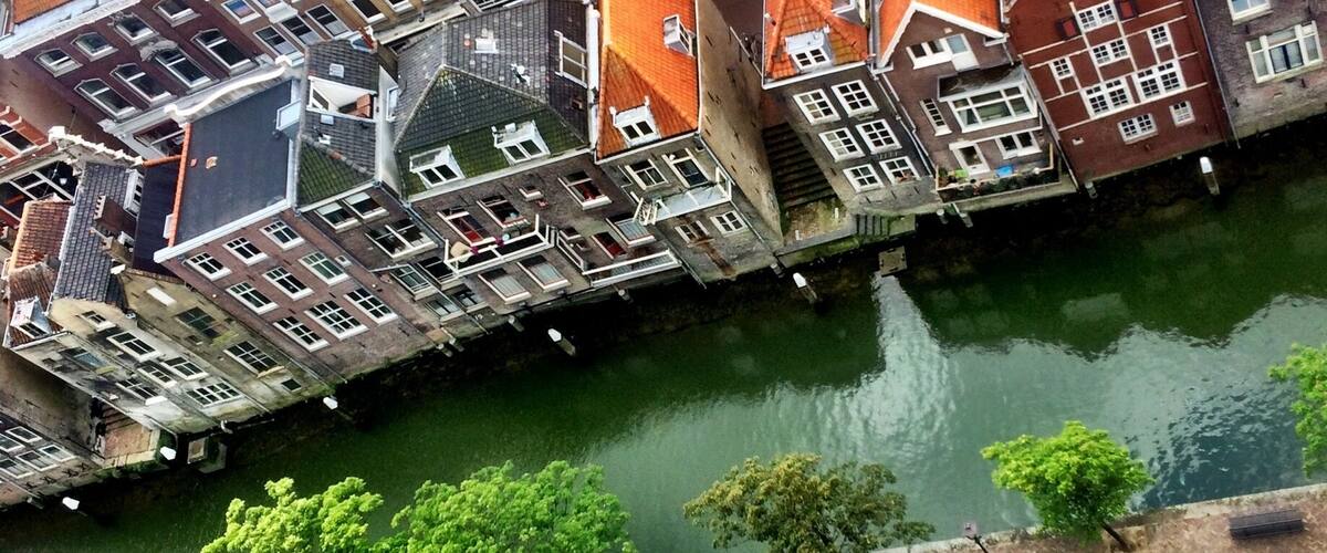 View from the church in Dordrecht