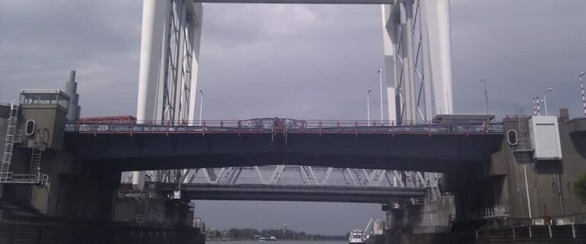 These bridges look quite different from a captain's perspective