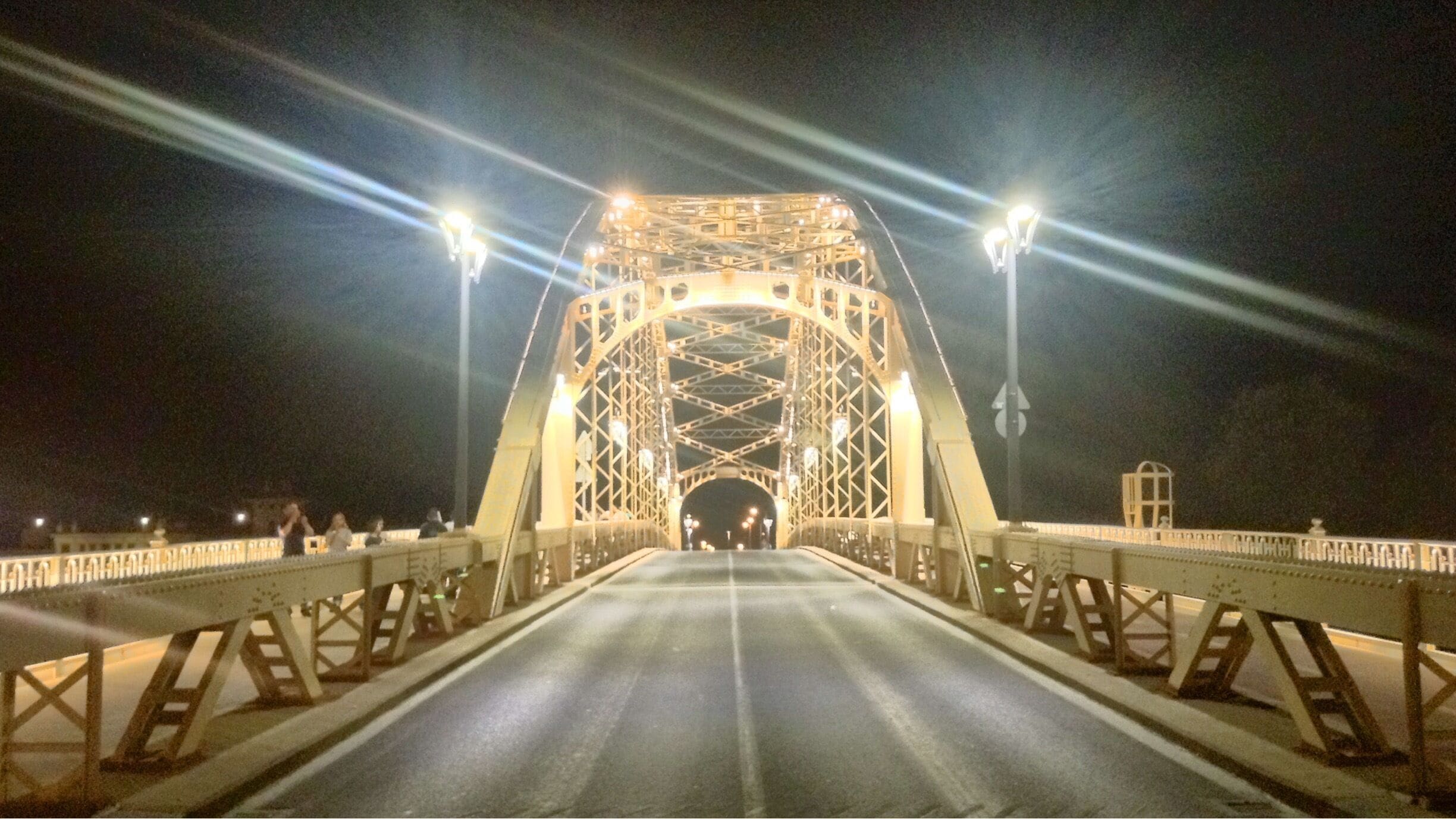 The Kossuth bridge in Gyor crosses the Moson-Danube and was built in 1929.