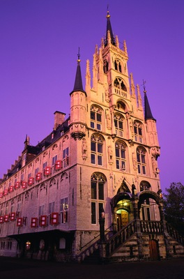 Town Hall in Gouda, Netherlands