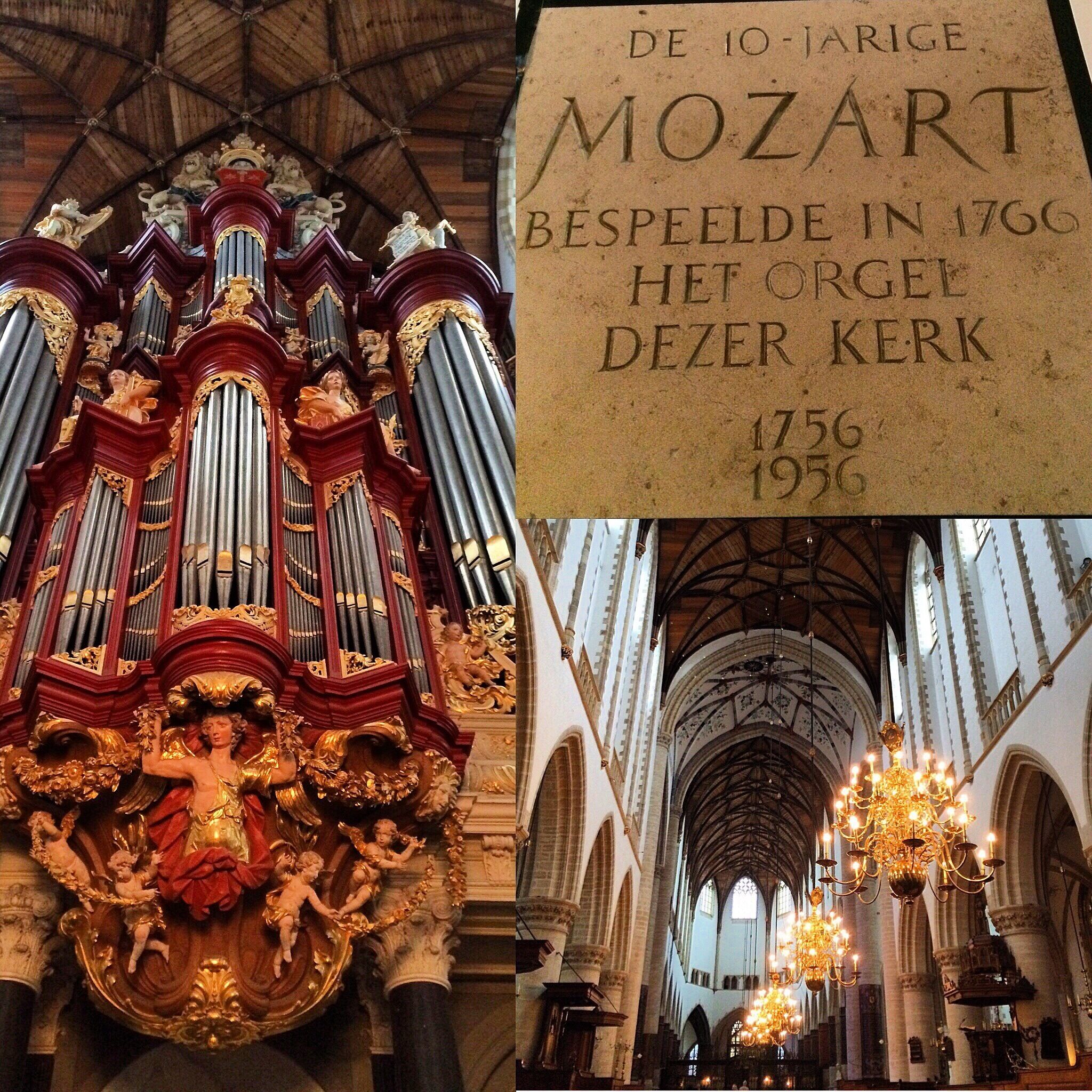 St. Bavo... Beautiful cathedral located in Haarlem near the Grote Markt worth a visit! Dates back to 1300's. Home to the ornate  Muller organ that has been played my Mozart and consists of 5068 pipes, the longest one measures 32 feet! The floor of the church consists of about 1500 gravestones, some that date back as far as the 15th century!