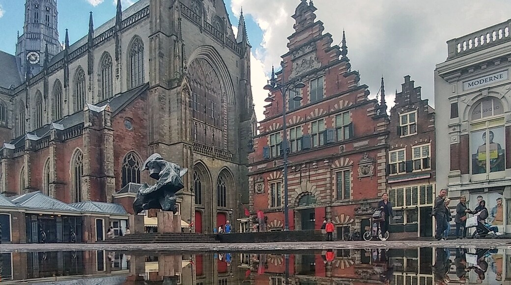 Puddle time in Haarlem...