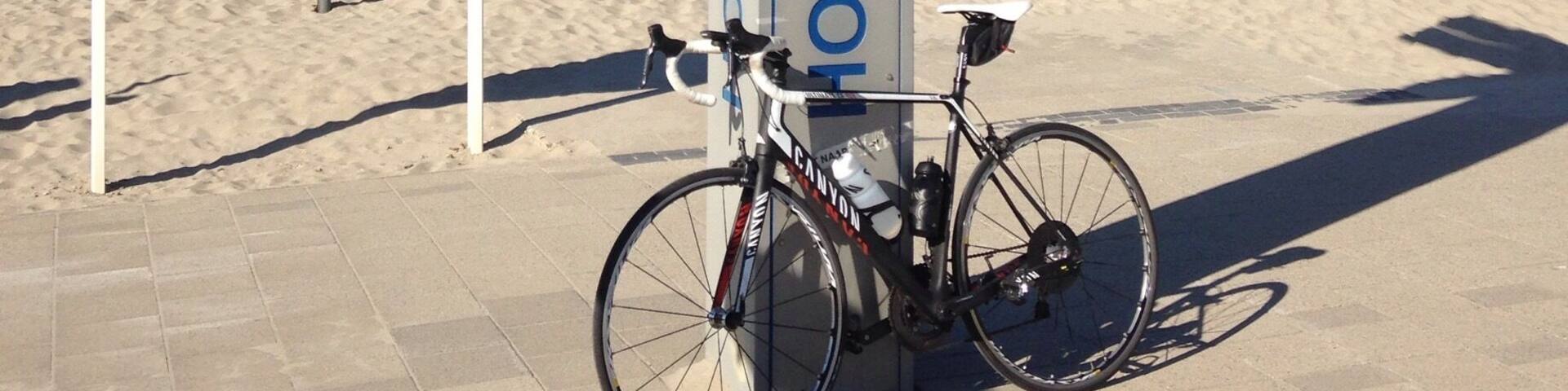 Hoek Van Holland beach.
Great destination for your family weekend getaway. Ride on the bike from Den Haag through dunes. It is c.a. 20 km, so with kids should not take more than 1,5h. All time on the bikepath.
From this point you can start your trip to Kaapstad, but it is 9645km - a bit longer trip :)
#bikewithkids