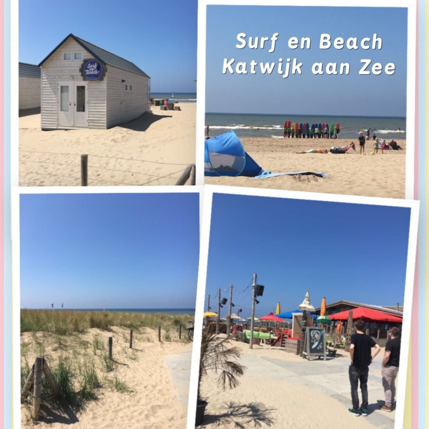 The rough North Sea, water is cold but clear and nice. Waves are not too big. Good for beginners 😉. But nevertheless, it's a nice beach for just walking through the fine sand!