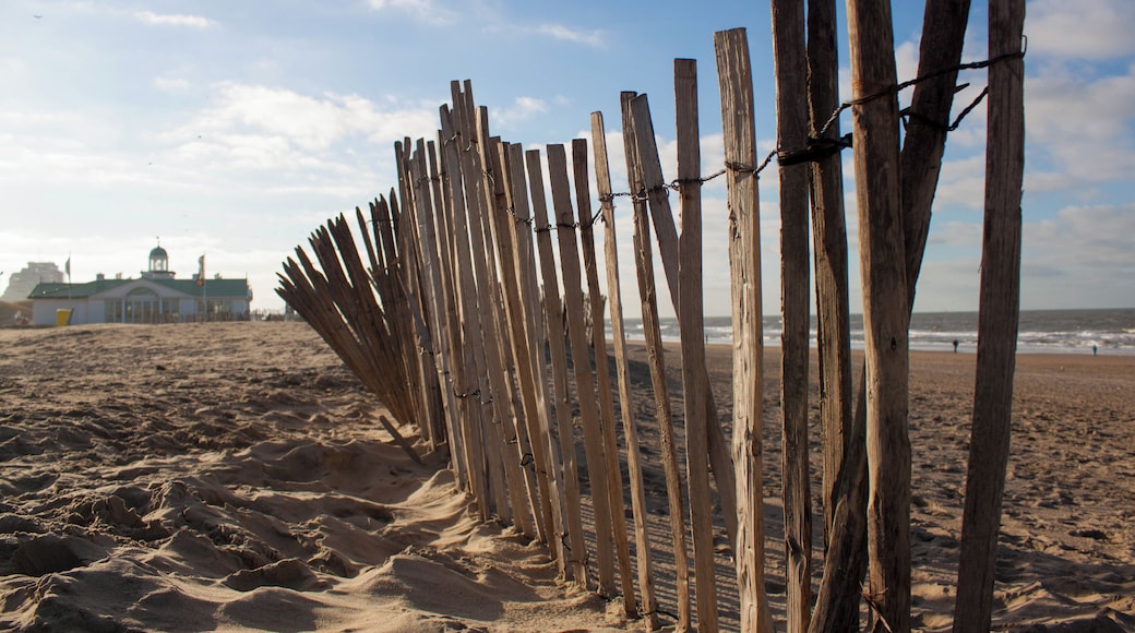 Noordwijk beach on new years eve 2014.