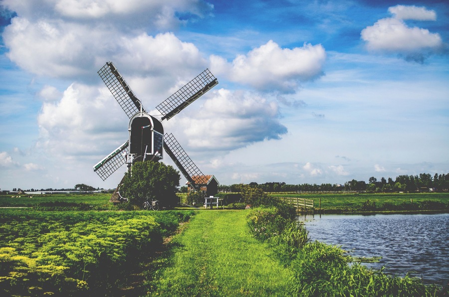 Windmill in Noordwijk, The Netherlands, Shutterstock ID 1101998771, SF SSA Case with Manager Approval: Case 07151371, Job: Prepay credit, Client/Licensee: , Other: