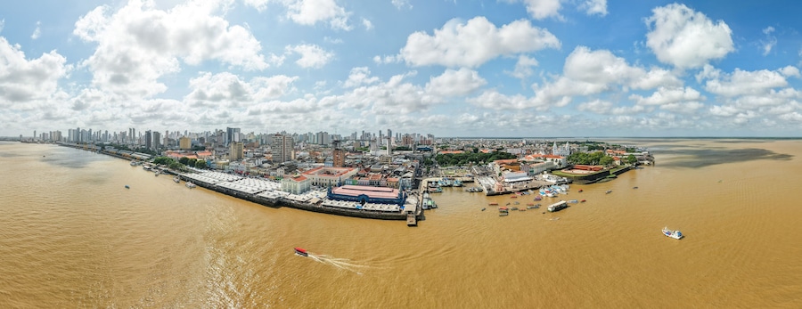 Mercado do Ver-o-peso em Belém do Pará
