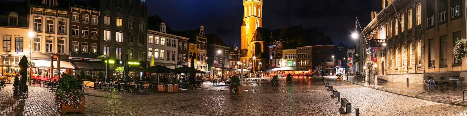 Marktplatz Roermond, Provinz Limburg, Holland