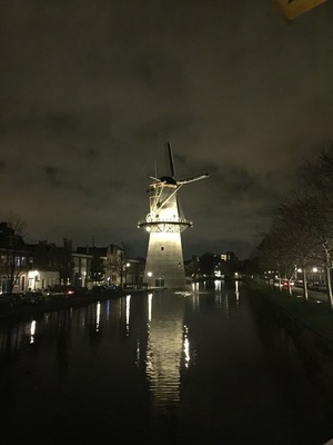 Beautiful 33m elevated windmills in Schiedam. Apparently they are the tallest of their type in the world. #schiedam #netherlands # Rotterdam #windmills