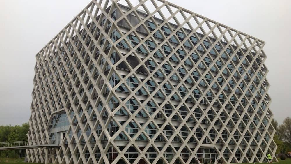 A building in a box http://www.wageningenur.nl/en/location/Atlas-building-number-104.htm