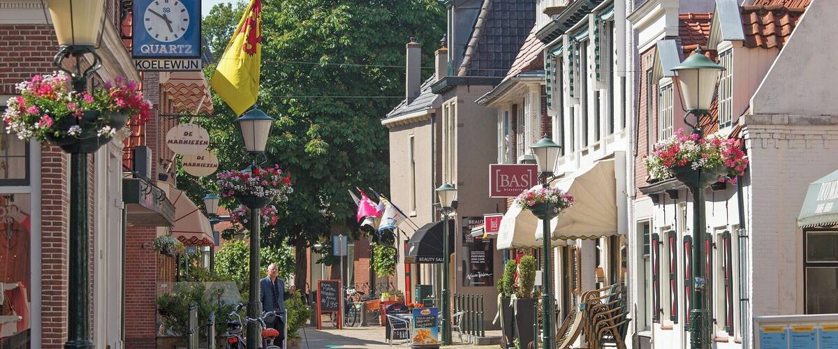 Staying at Duinrell Fun Park, it has everything for kids and adults alike. This is a view of Wassenaar, the town nearby.