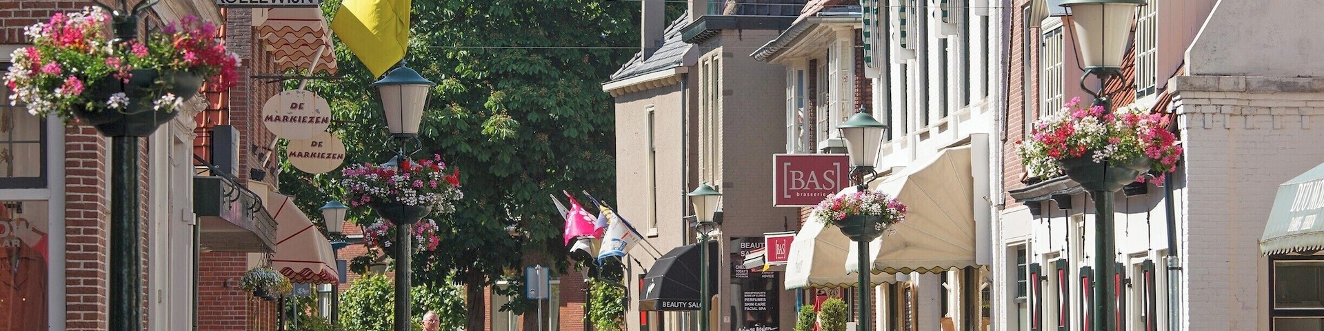 Staying at Duinrell Fun Park, it has everything for kids and adults alike. This is a view of Wassenaar, the town nearby.