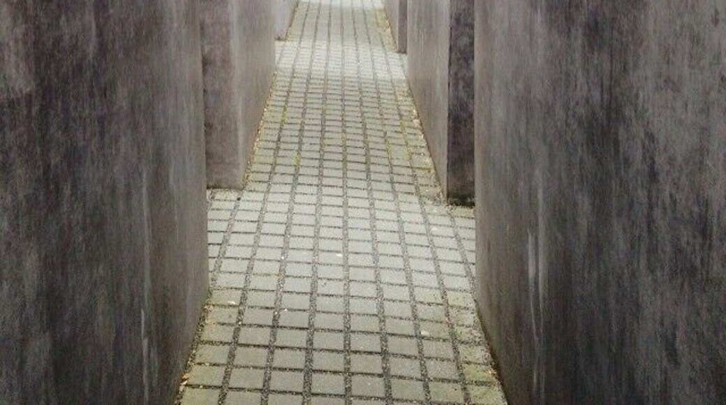This new holocaust memorial called the Memorial to the Murdered Jews of Europe" of Berlin is rare because it is open to interpretation by the viewer.