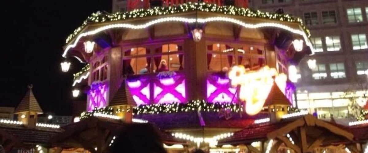 The Alexander platz Christmas market