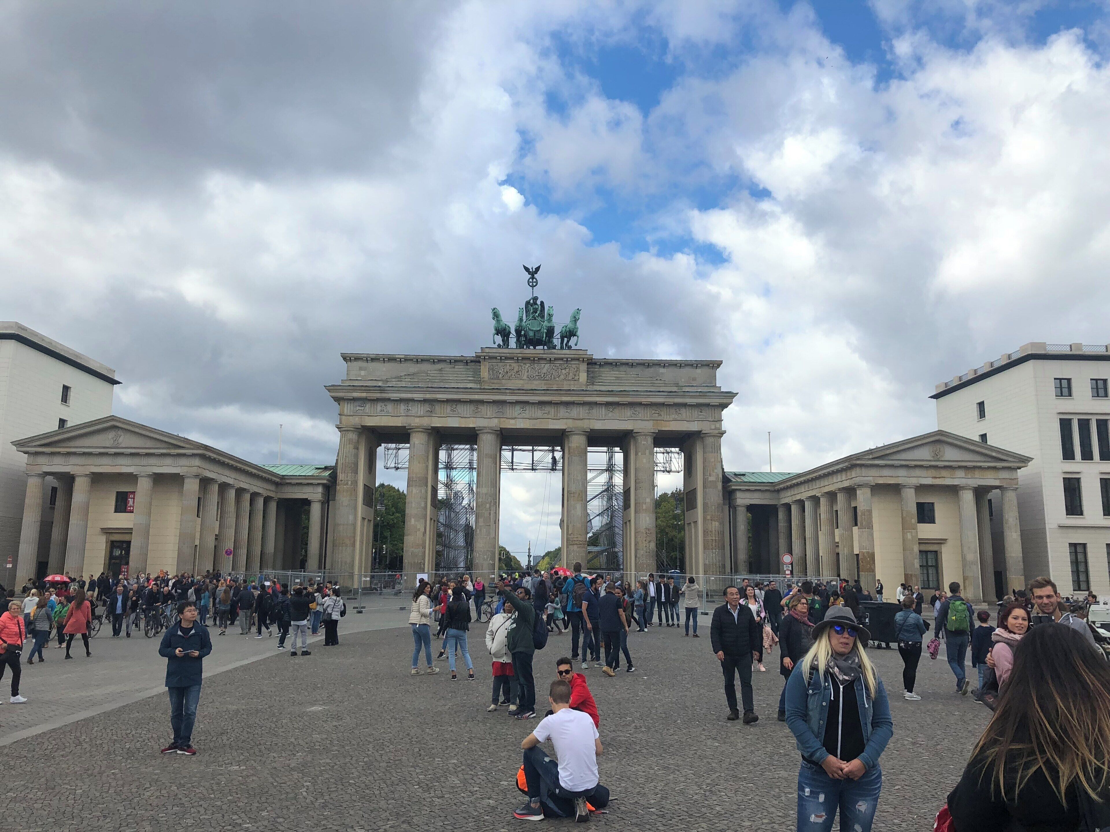 Brandenburg gate. Berlin was a very pleasant surprise. Beautiful, clean and friendly city.