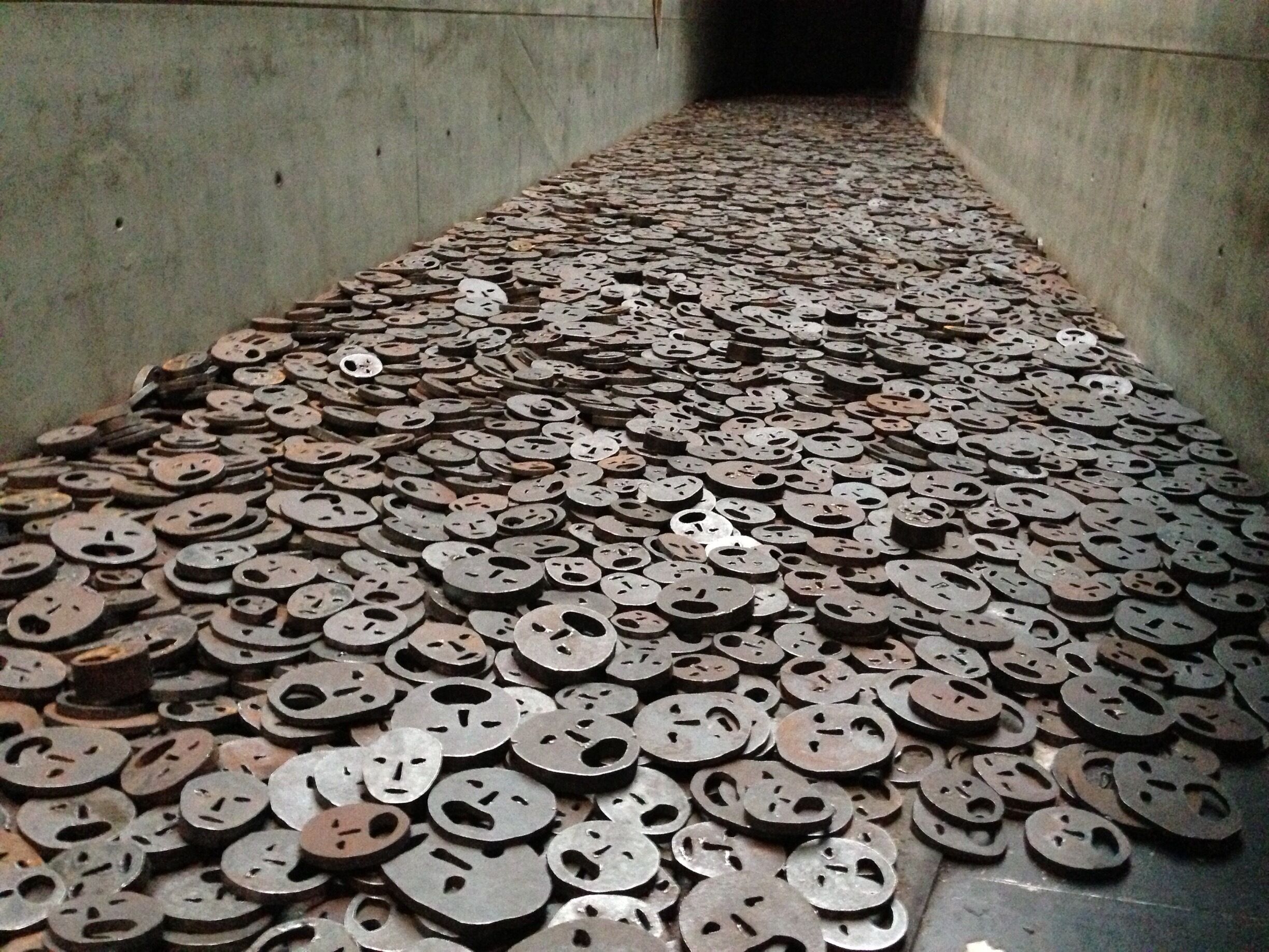 Haunting display at the Jewish museum Berlin 