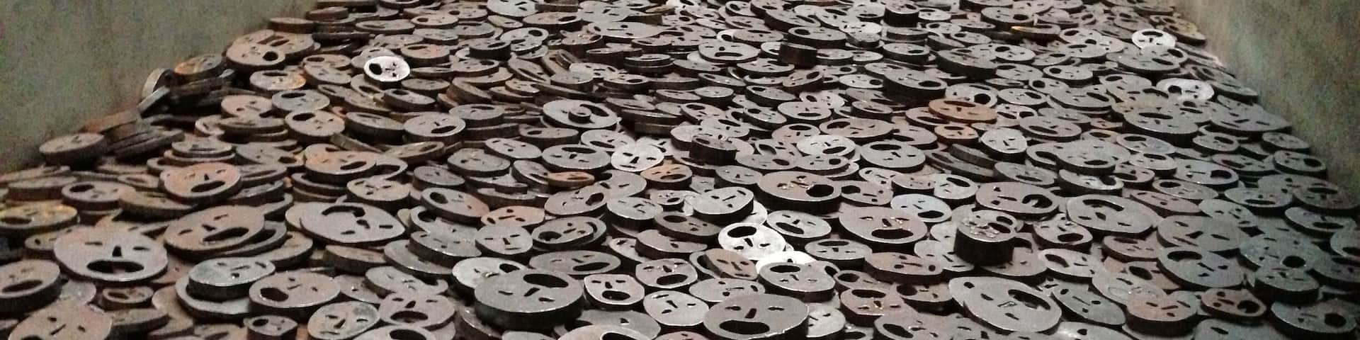 Haunting display at the Jewish museum Berlin