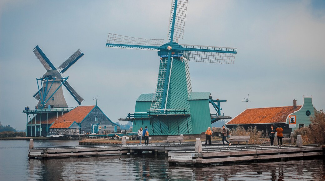 A visit to a beautiful Dutch Town of Zaanse Schans where you can see this beautiful Wind Mills, Snap Photos and don't forget to try the cheese.