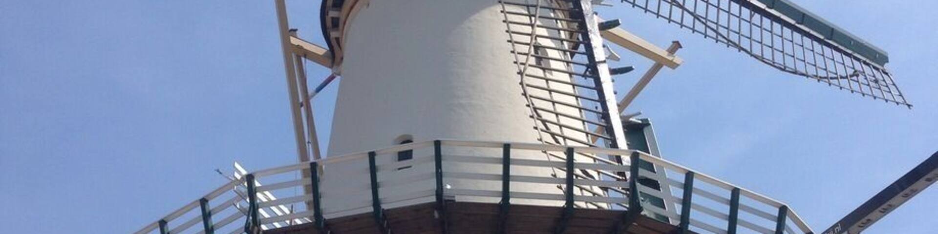 Windmill that still gets used today. You can go up it on Saturdays.