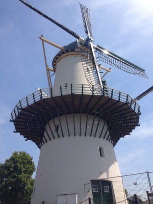 Windmill that still gets used today. You can go up it on Saturdays.