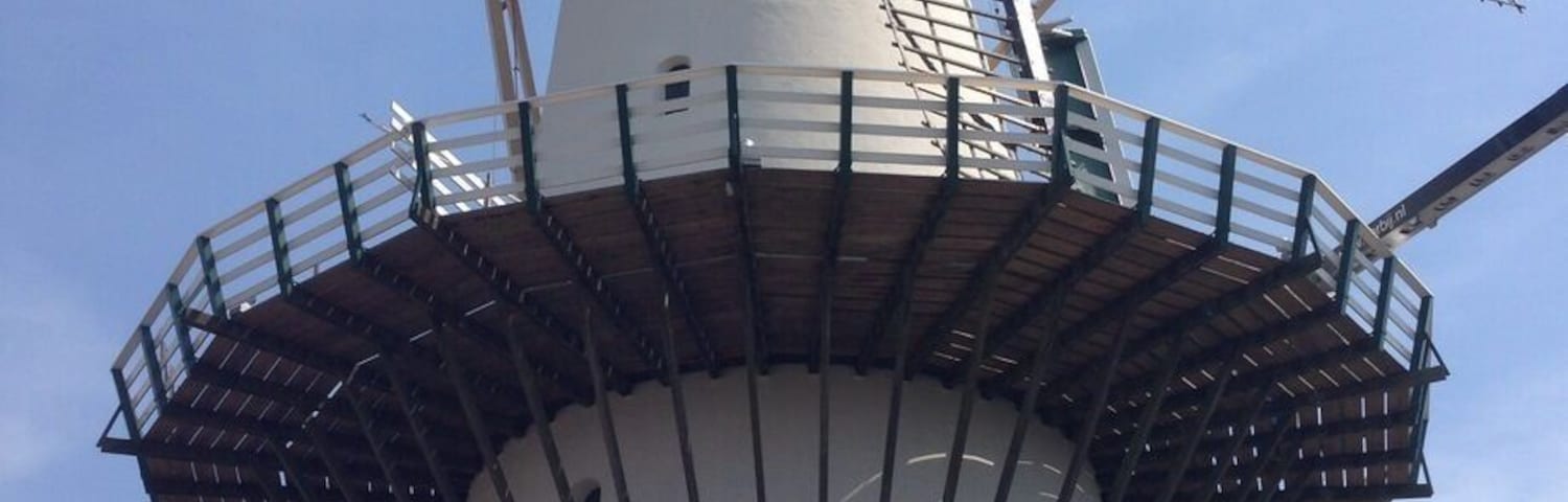 Windmill that still gets used today. You can go up it on Saturdays.