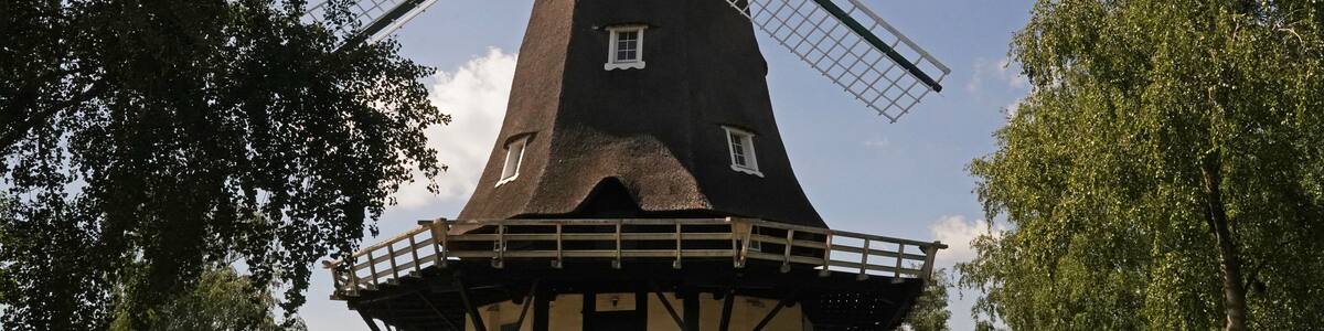 The gallery hollander mill in Achim