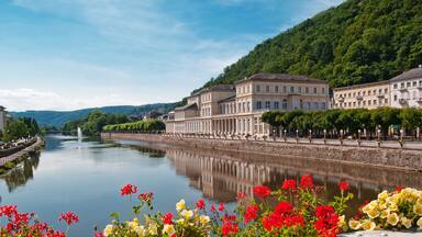 Möndäne Kurpromenade von Bad Ems an der Lahn