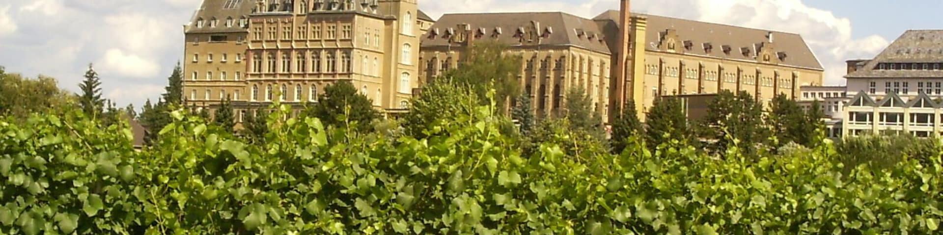 The old part of Kalvarienberg monastery