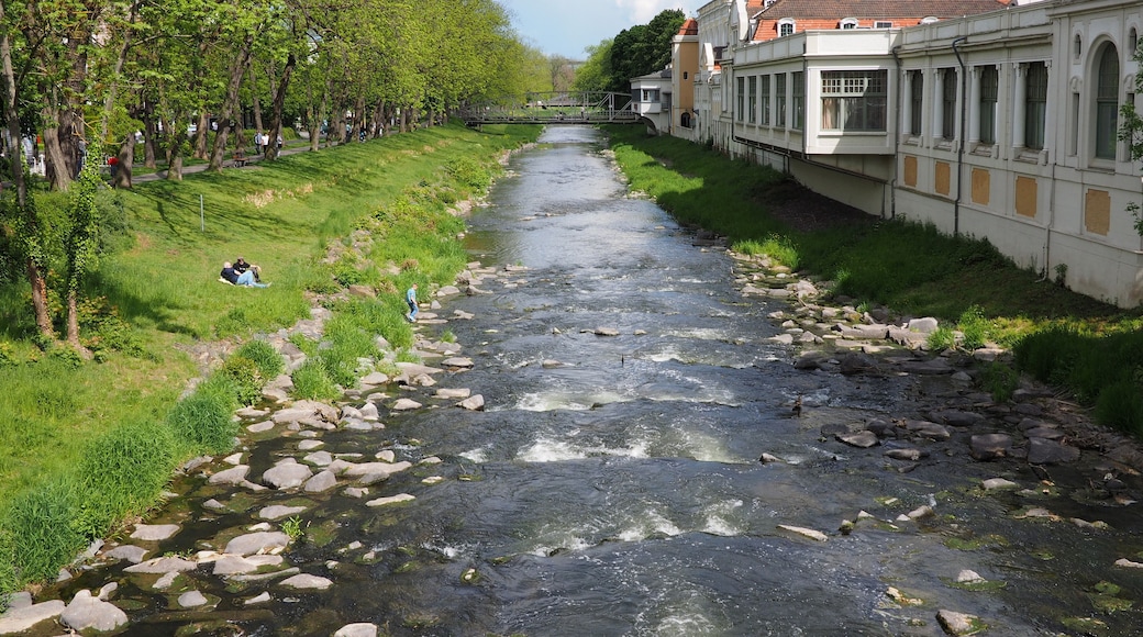 The River Ahr passing through Bad Neuenahr