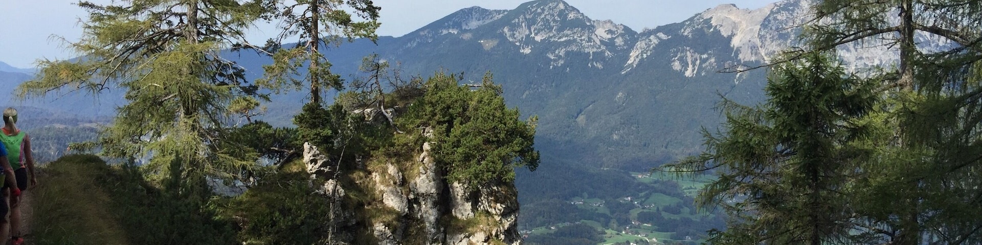 Way down from "Predigtstuhl" mountain - great walk with some wonderful views.