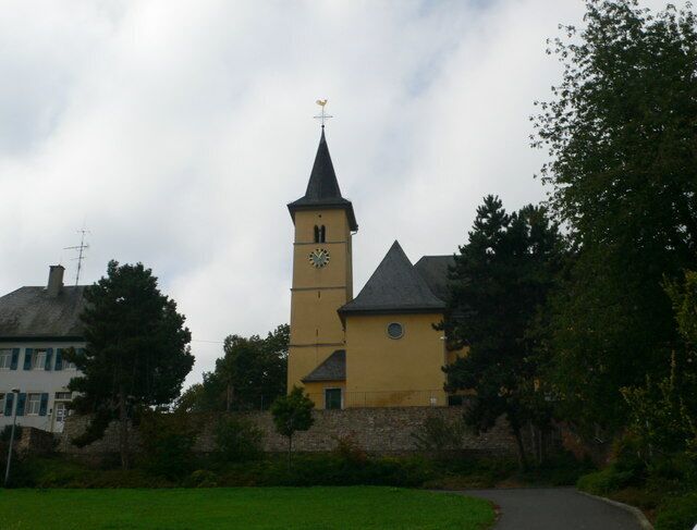 The church on the hill above Kempten