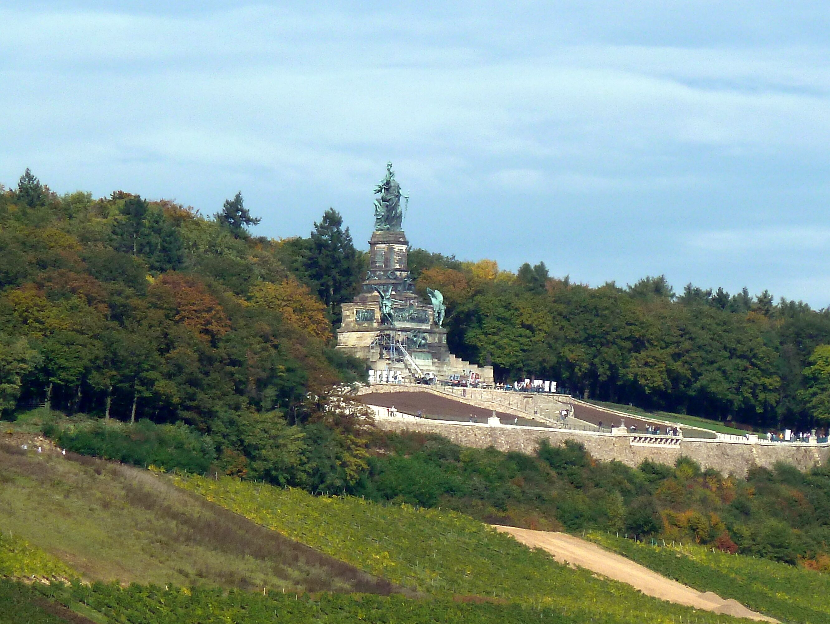 Germany - Das Niederwalddenkmal mit der Germania