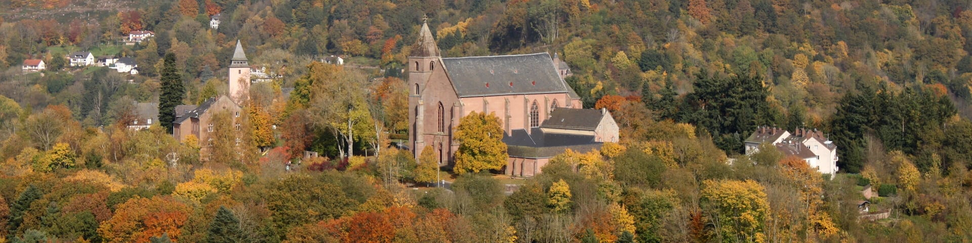 Herbst in Kyllburg in der Eifel