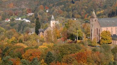 Herbst in Kyllburg in der Eifel