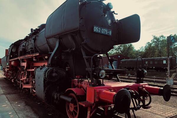 Alte betriebsfähige Dampflok