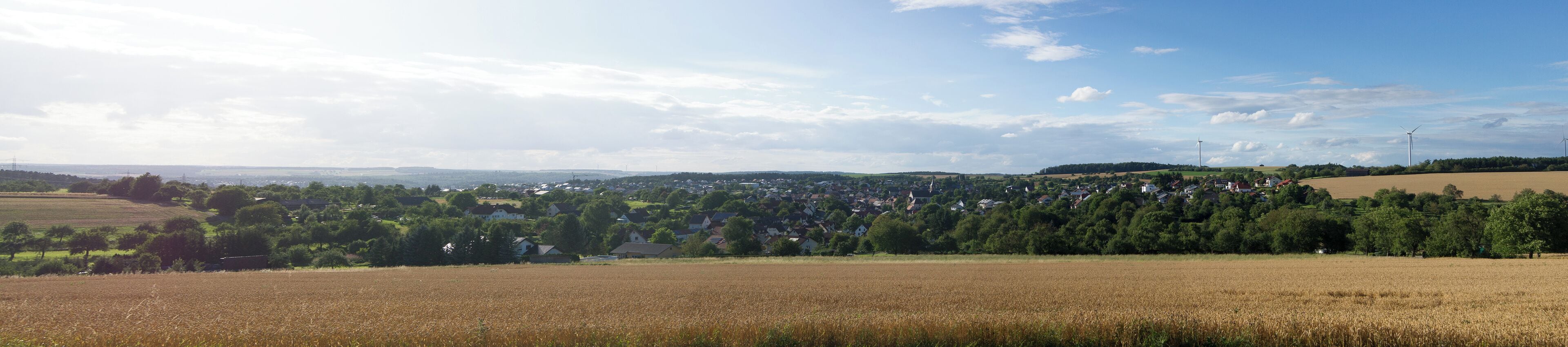Panorama von Hettingen