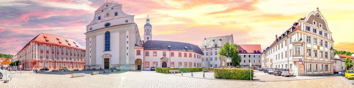 Altstadt, Eichstaett, Bayern, Deutschland