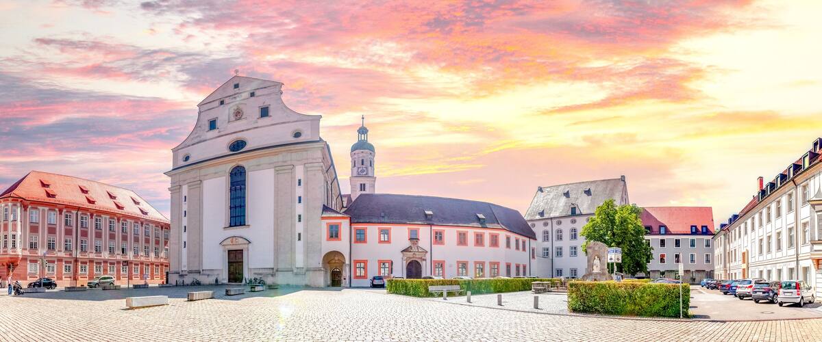 Altstadt, Eichstaett, Bayern, Deutschland