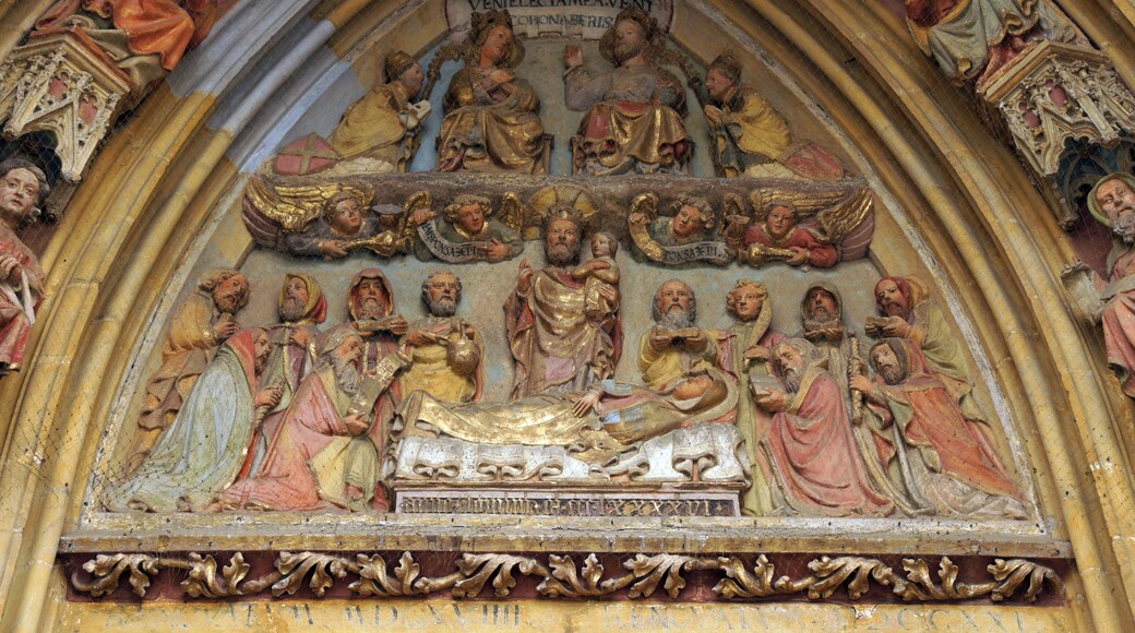 Tympanon im Hauptportal des Dom zu Eichstätt