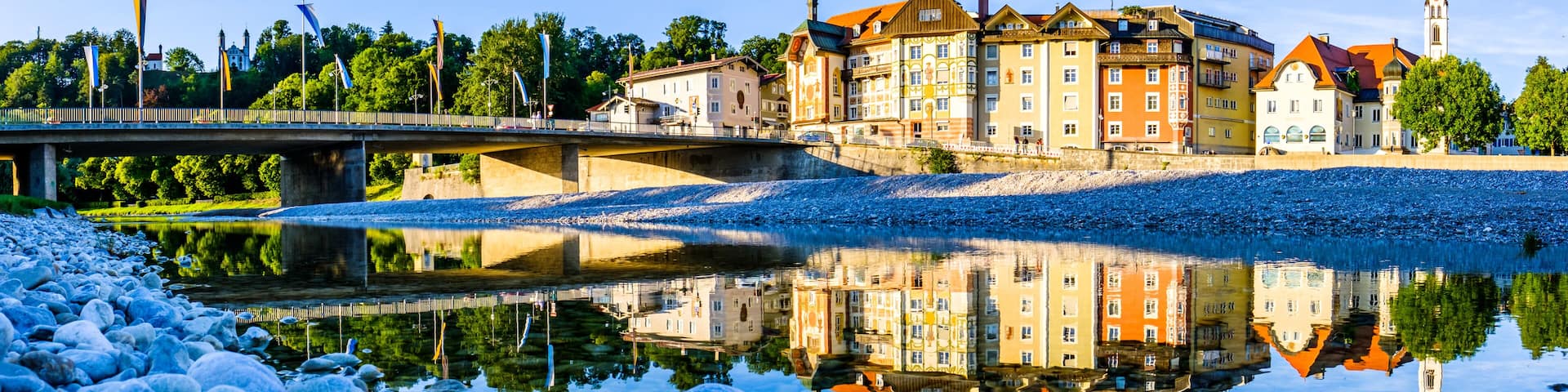 famous old town of bad toelz - bavaria