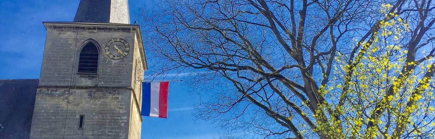 Church in Valkenburg,a beautiful town in the south of the Netherlands.