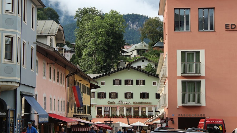 We went to the salt mines and afterwards wandered around town and the streets were so cute!