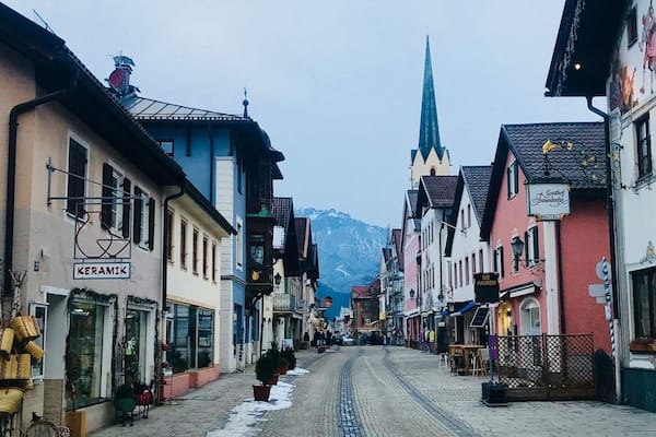 Evening stroll before dinner